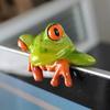 3D Frog Ornaments Funny Car Office Desk Computer Decor  Miniatures Garden Landcrape Decor Xmas Gift
