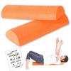 Stretching Pole Half Yoga Pole Foam Roller Semicircle Half Cut Set of 2 Stretching Pole Reset Pole Half Cut Length 45cm Usage Manual Included Japanese