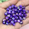 Аксессуары для изготовления ожерелья DIY цветные акриловые модные 50 шт. 8 мм свободные бусины маленькие бусины браслет