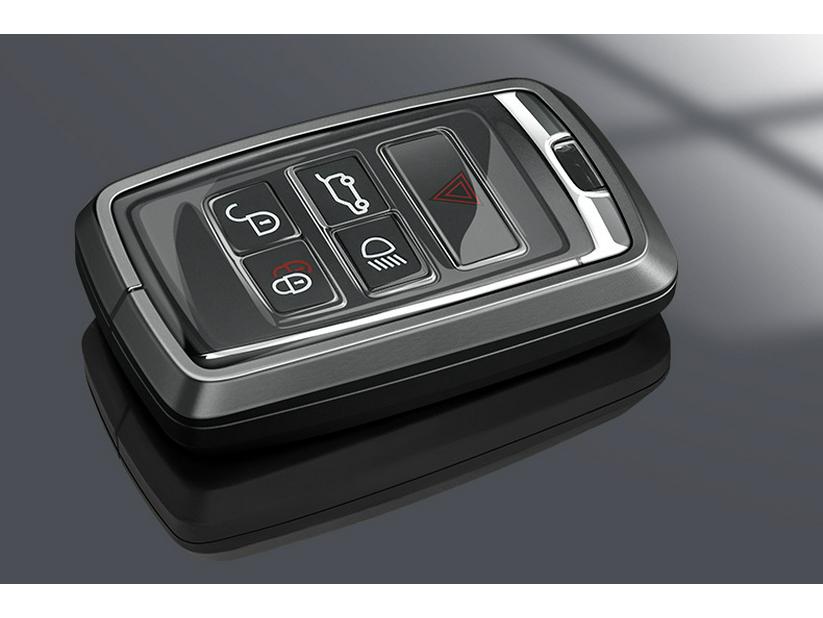 Чехол для ключа Land Rover: Алюминиевый корпус для Range Rover Sport, Velar, Evoque, Discovery, Freelander.