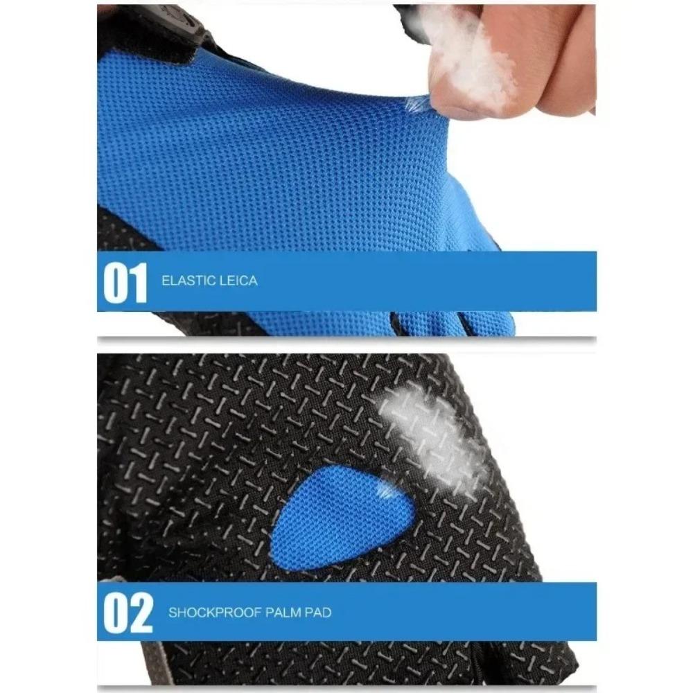 Fingerless Half Finger Gloves Breathable Bicycle Accessories Outdoor Sports