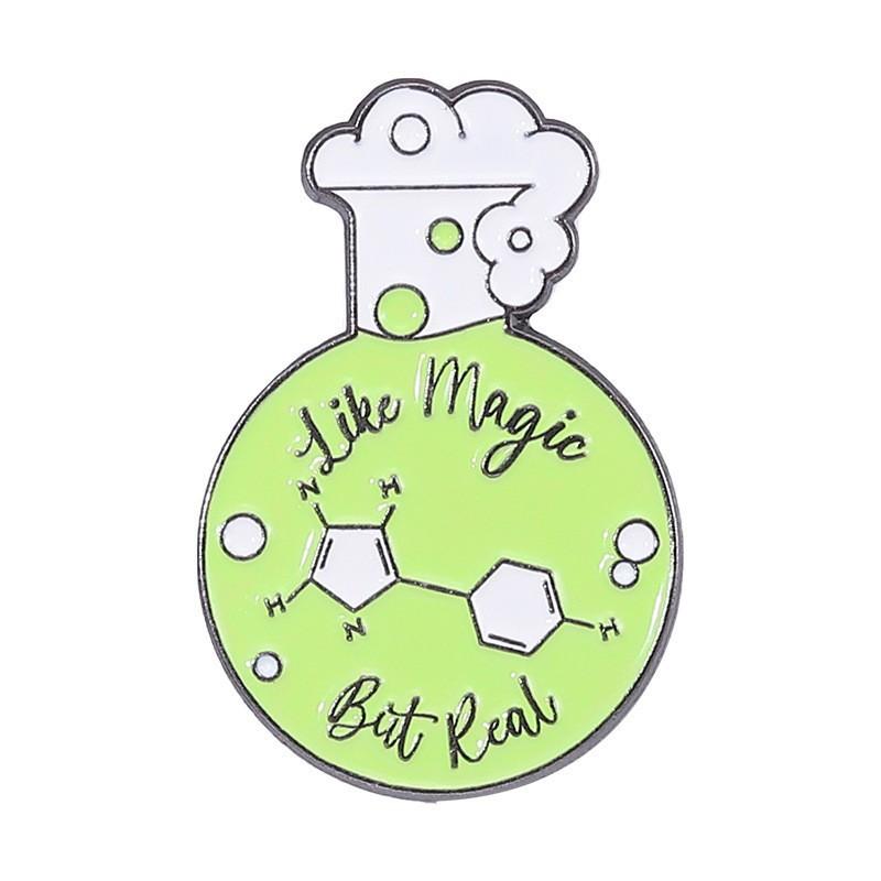 Креативные Персонализированные Металлические Мультяшные Броши Уникальные Геометрические Значки для Стильных Аксессуаров