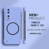Ультратонкий жесткий магнитный чехол для телефона Magsafe Huawei Honor 100 90 80 70 60 50 Pro SE X9A, матовый цвет, сплошной чехол