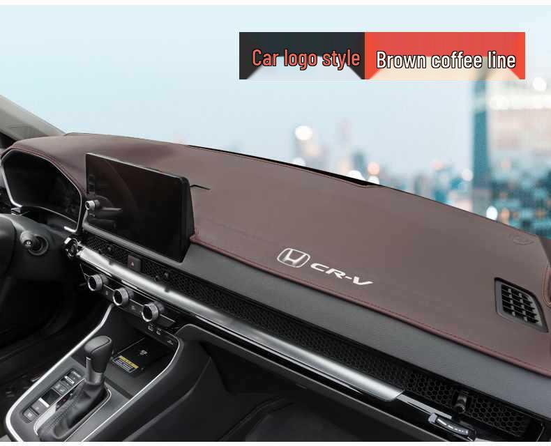 Козырек на панель центральной консоли Honda CR-V: Внутренняя защита от солнца и декорация