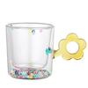Двухслойный цветочный стеклянный стакан Shangqi