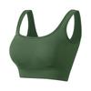Women's Y Back Sports Bra - Padded Low Impact Spaghetti Thin Strap Workout Yoga Top