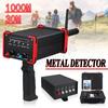 30M Depth Metal Detector Rechargeable Pointing Long Range Dual System Gold Gem Metal Digital Laser Detector