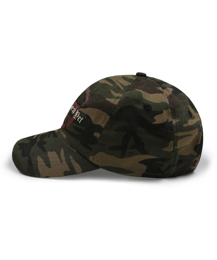 Кепка-бейсболка XTONZ Xta019 Хлопковая Камуфляжная (Camo)