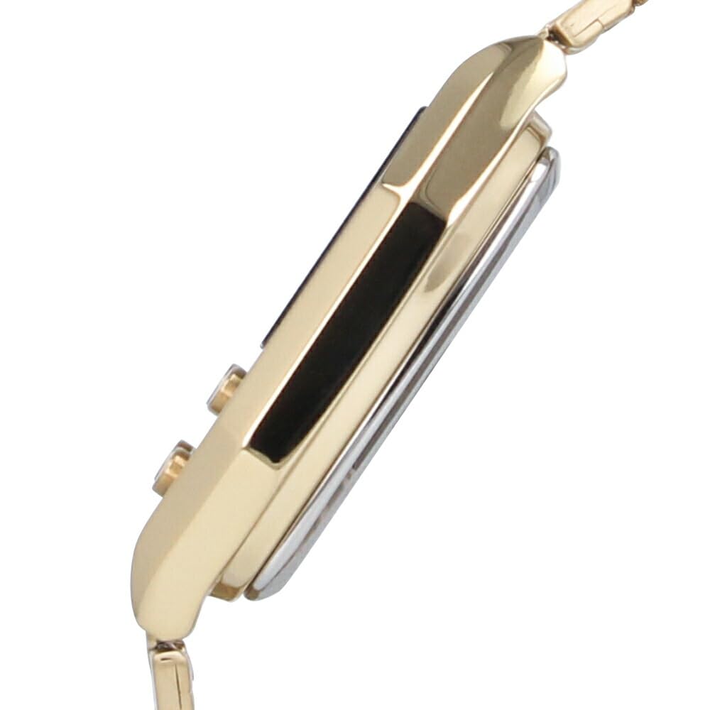 CASIO Casio Standard Cheap Casio and Gold and Watch, Unisex, Men's Women's, Black, A1100G-5