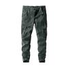 Casual Pants Thickened Multi -Pocket Overalls Cotton Trousers Men 'S
