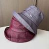 New versatile spring and summer hat women's tulle breathable sunshade sunscreen hat fashion travel basin hat big brim sunshade hat