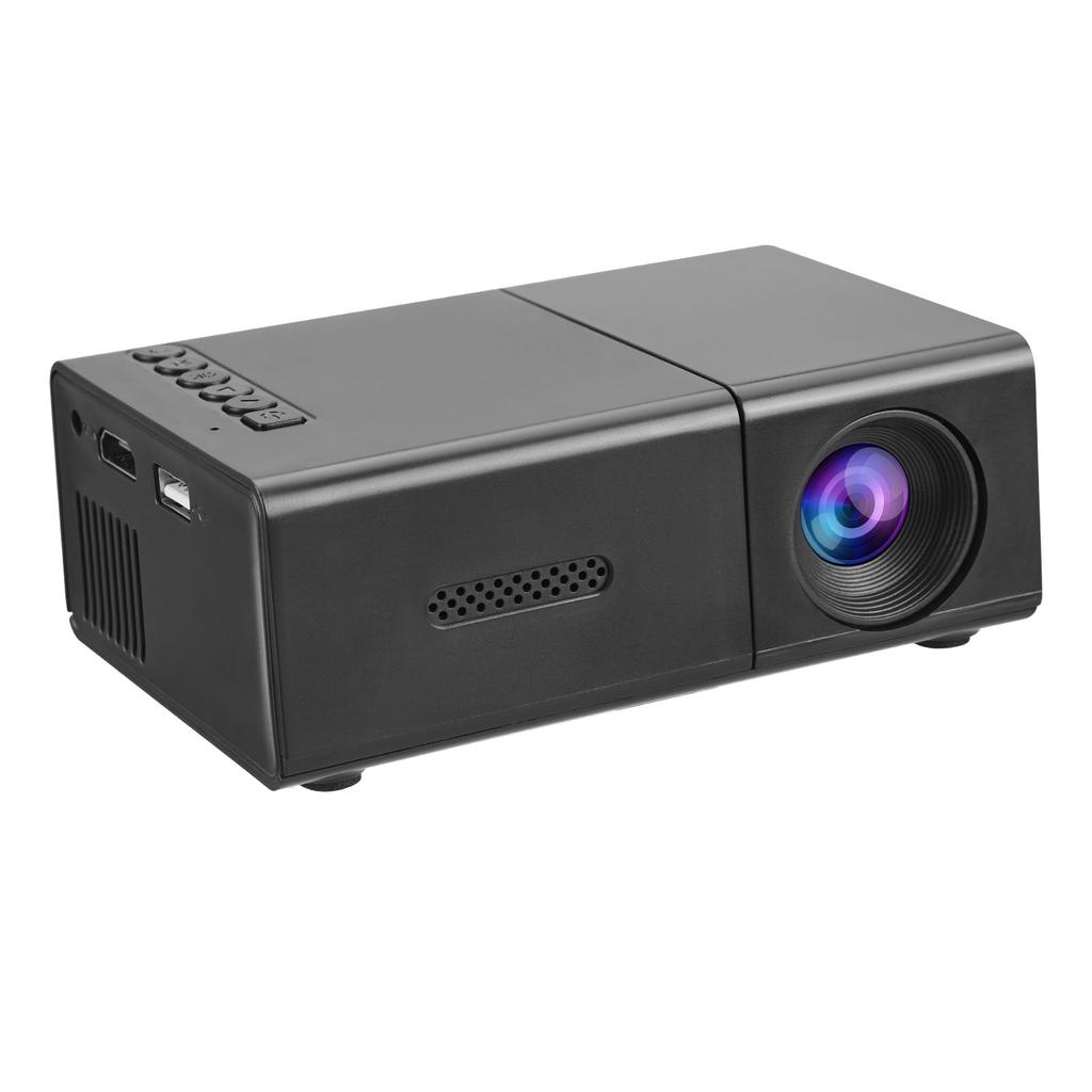 Компактный проектор 1080P с регулируемой автоматической коррекцией трапецеидальных искажений, светодиодный кинопроектор со стереодинамиком, пульт дистанционного управления для