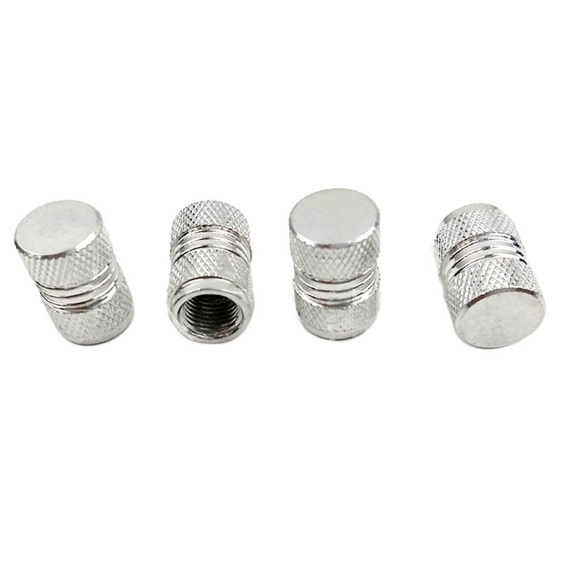 4x алюминиевый сплав автомобильных колпачков для колес, колпачков для обода шины, водонепроницаемые чехлы Airdust для автомобилей, мотоциклов, грузовиков, велосипедов