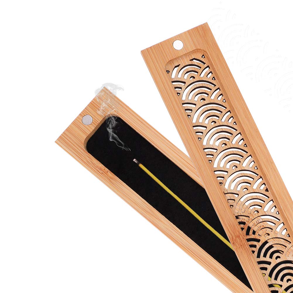 Благовония горизонтальные благовония благовония из камфары с деревянными благовониями ажурный держатель благовоний удобный для благовоний лежачий ладан