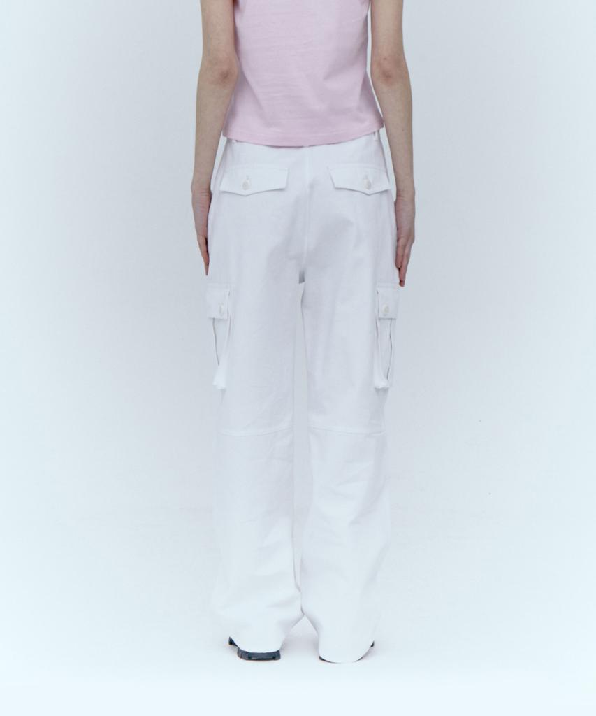 REST&RECREATION Cotton Cargo Pants_White