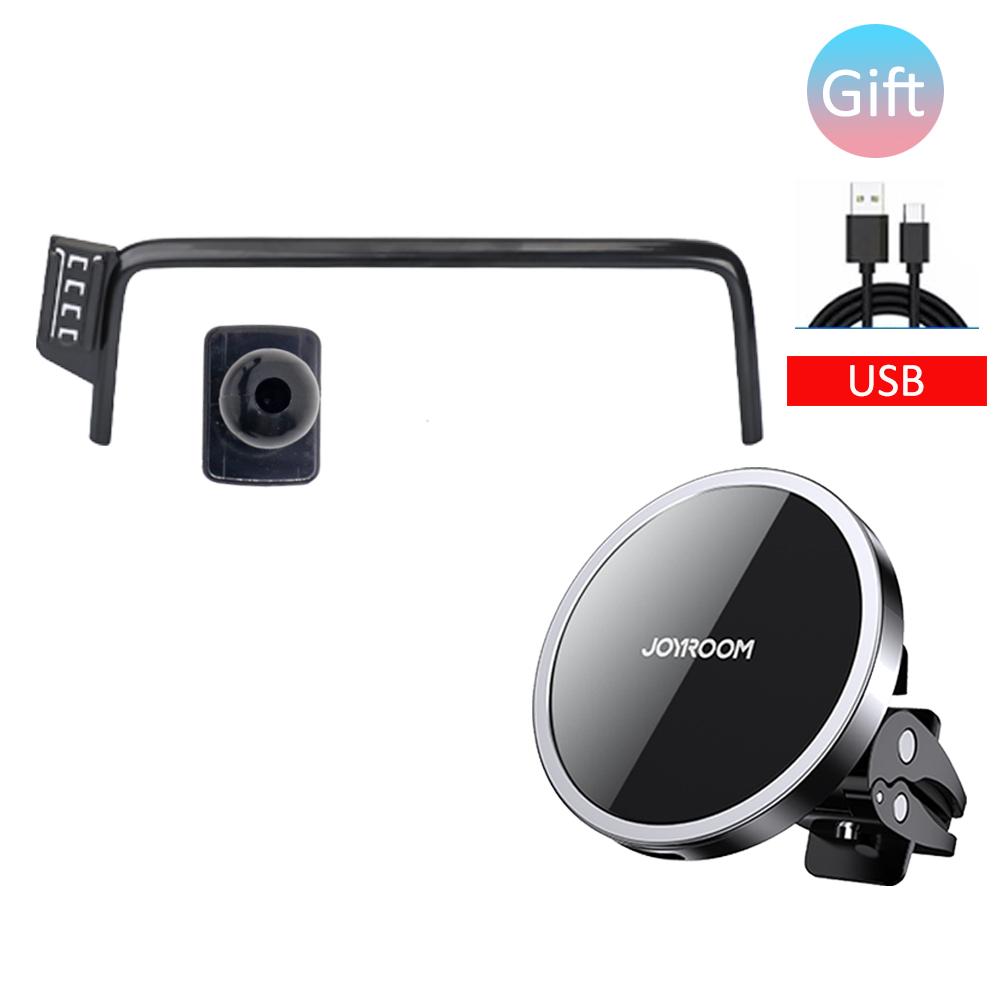 Держатель телефона для Volkswagen VW T-Roc A11 AC7 R-Line 2025 2024 Air Vent Magnetic Support Wireless Fast Charging Accessorie iPhone