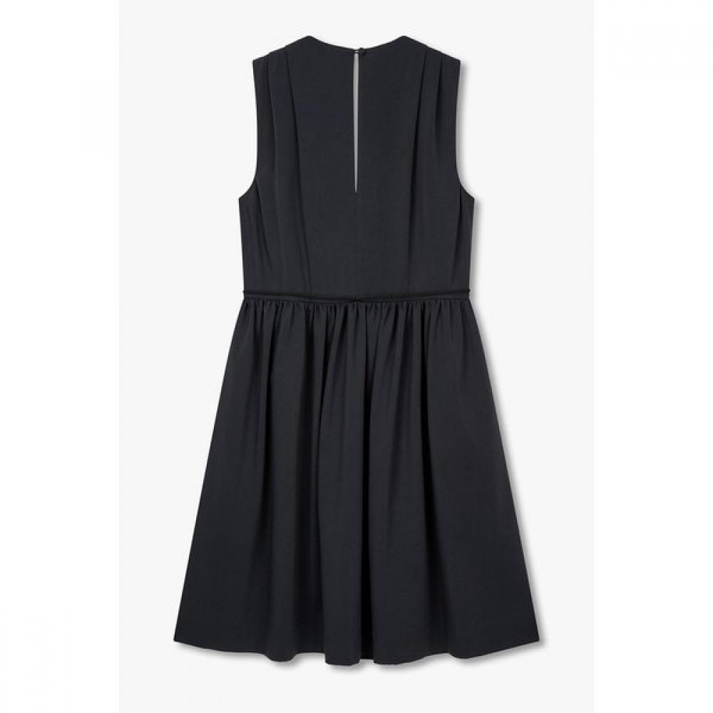 Studio Tomboy Cross V Neck Layered Dress 9106341101ct