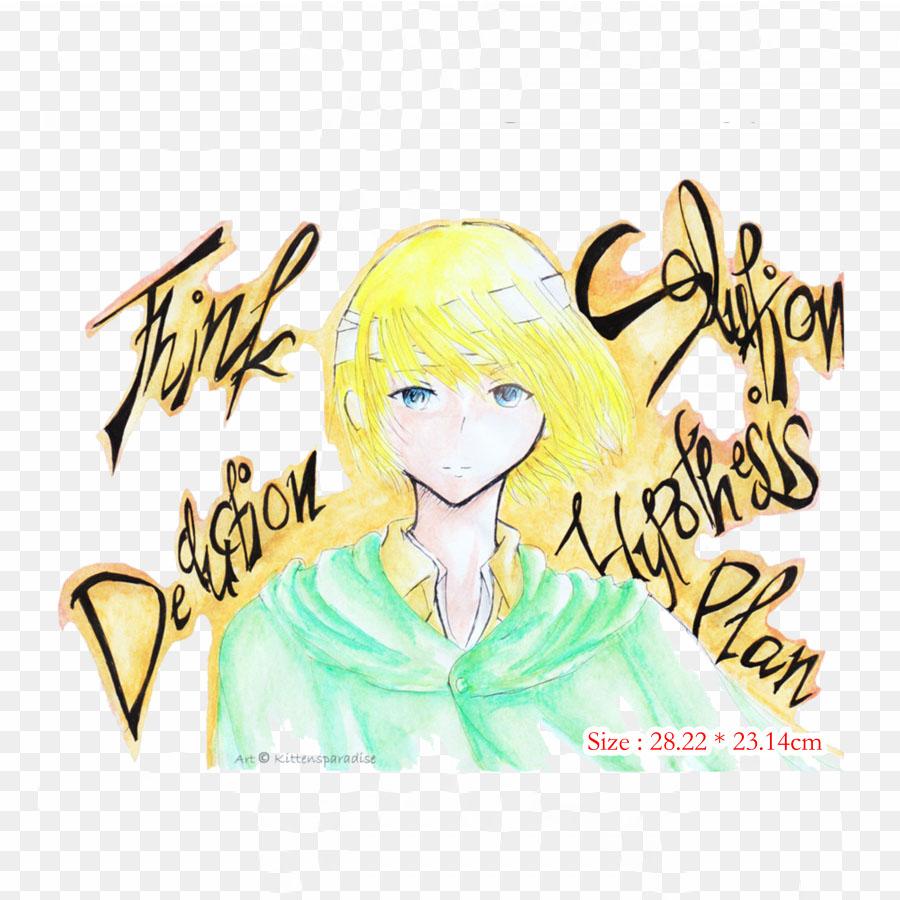 Wings Of Freedom 2 Annie Annie Leonhart Attack On Patches For Clothes Large Anime Patches Heat Transfer Vinyl Sticker Iron On Transfers For Clothes