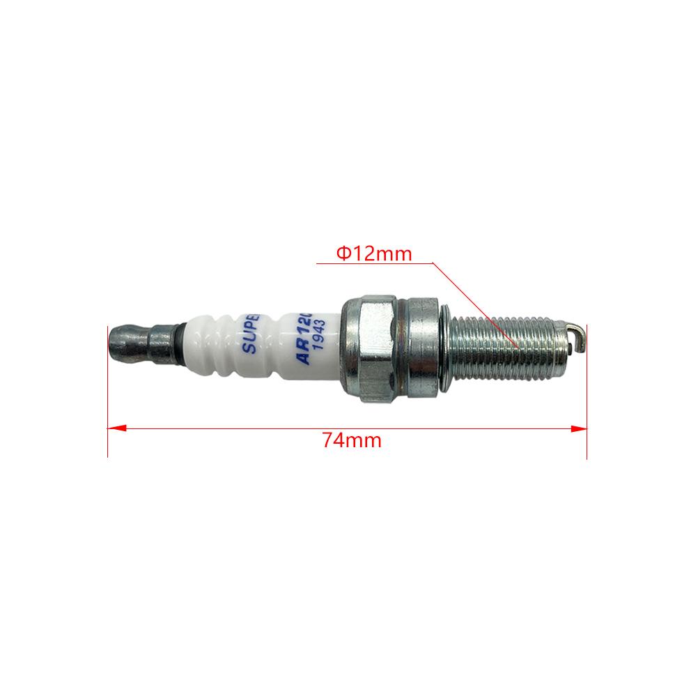 For 2024-2025 KTM HUSQVARNA GASGAS SX TC MC 65 Motorcycle Spark Plug BRISK AR12C High Performance Ignition Spark Plug