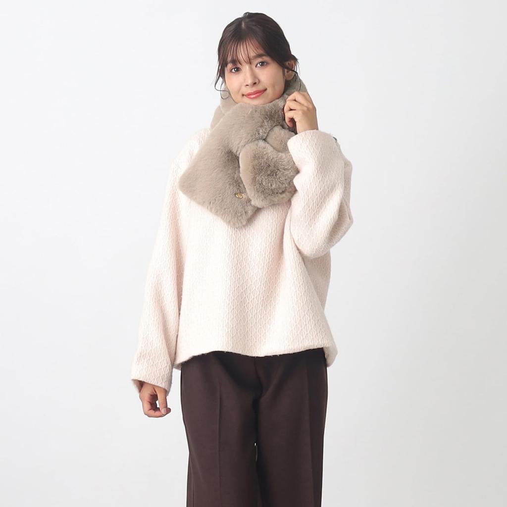 Paul Joe Accessoires Шарф Логотип-Кошка Искусственный Мех 46090 &
