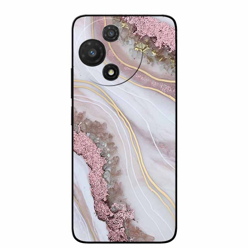 Funda For TCL 60 R 5G T519H Case Marble Painted Silicone Back Cover Cases For TCL 60R Soft Black TPU Funda TCL60R 5G Lion Coques