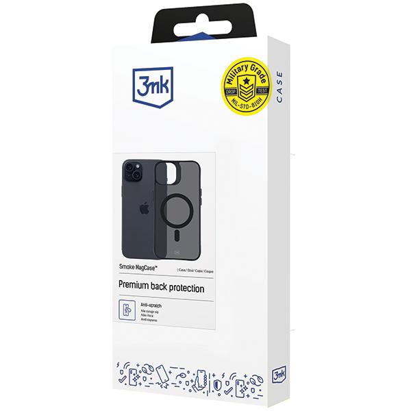 Etui 3Mk Smoke Magcase Do Iphone 15