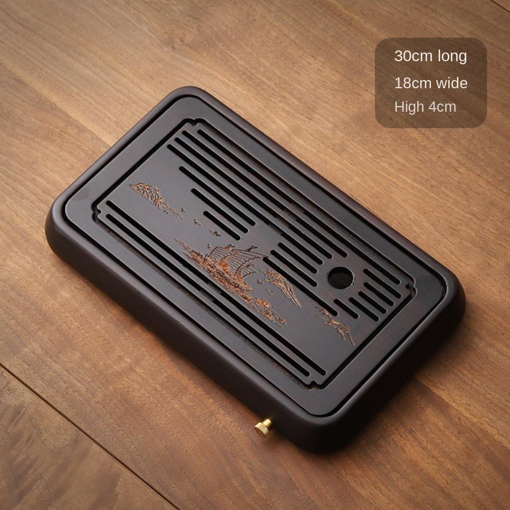 Бамбуковый чайный поднос Портативный набор для чая Кунг-фу Домашний чайный столик