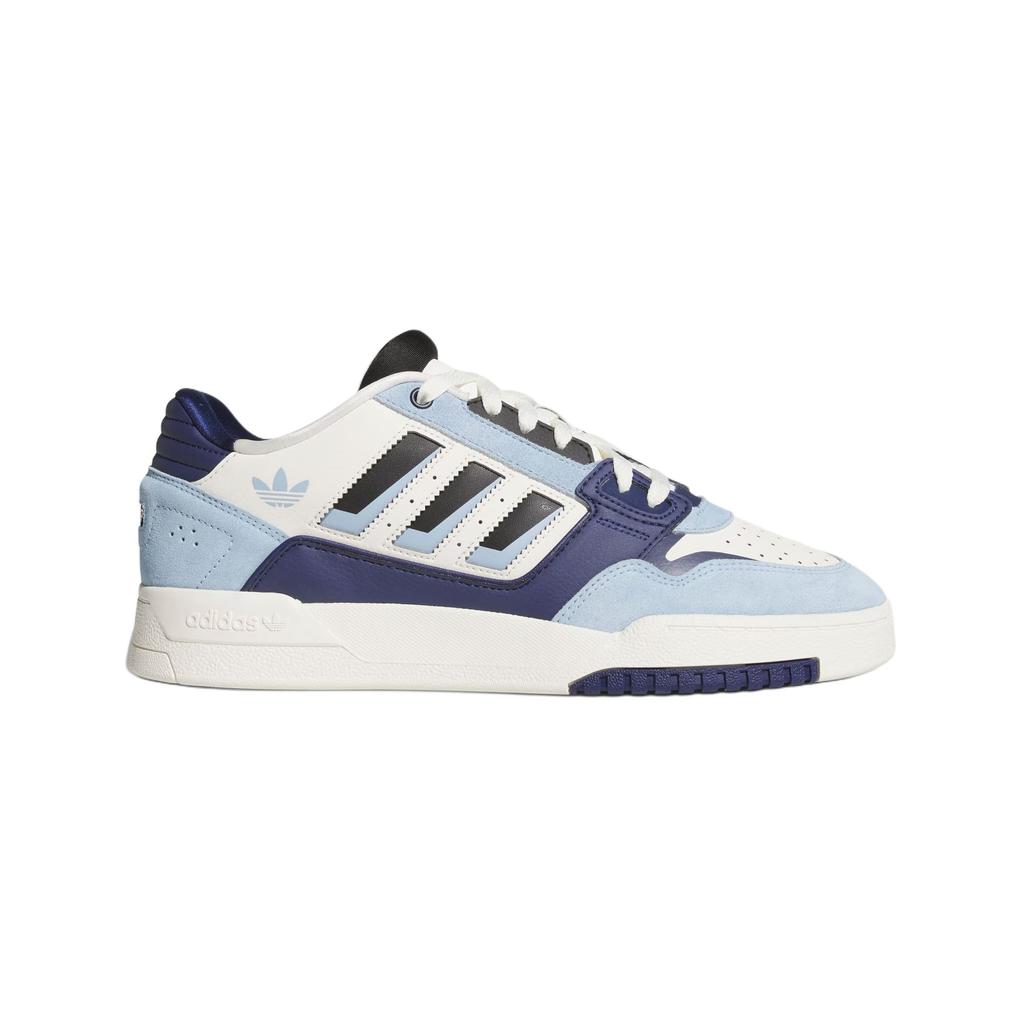 adidas Originals Drop Step 2.0 Низкие Скейтбордические Кроссовки Унисекс Белый Синий KJ1109