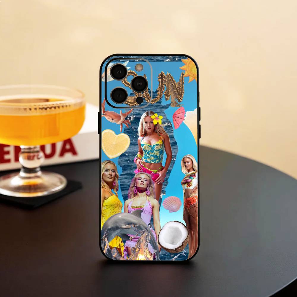 M-Midnight Sun Z-Zara L-Larsson Phone Case Silicone Soft For IPhone 17 16 15 14 13 12 11 X XR Plus Pro Max Plus
