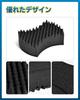 AutoGo Car Wash Sponge, Set of 3, Car Wash Sponge [Double Surface Construction, Carwash