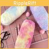 Color Pen Case Key Chain Plush Pencil Case Storage Bag Decoration Kids Gift