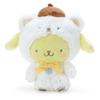 Sanrio Pompompurin Plush Toy, Fluffy Snow Design Series, Character, 21.5 X 12 X 23 Cm, 539155