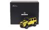 Almost Real Brabus 550 Adventure 2017 Electric Beam Yellow Scale Complete Diecast Car 460301 Mercedes-Benz G-Class 4x4² - - 1/43