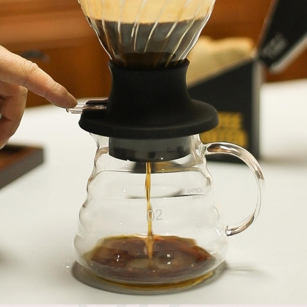 Reusable Immersion Coffee Dripper Hand-brewed Coffee V02 Filter Cup Drip Coffee Extraction Home Brewing Integrated Filter Set