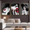 Sexy Red Lips Print Fashion Woman Canvas Posters And Prints Wall Art Painting For Living Room Modern Home Decoration