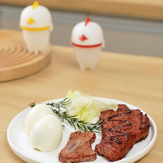 Форма для варки яиц пашот, термостойкая силиконовая пароварка, чашка для яиц всмятку, средней и вкрутую, гаджет для приготовления яиц на открытом воздухе, подходит для всех кастрюль