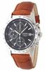 SEIKO Chronograph Watch with Genuine Leather Officially Distributed In Japan by Light or Strap, Seiko, Black, Brown, Camel, SND367P1-LBR