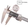 Stainless Steel Digital Display Caliper 150mm Fraction / MM / Inch High Precision Stainless Steel LCD Vernier Caliper