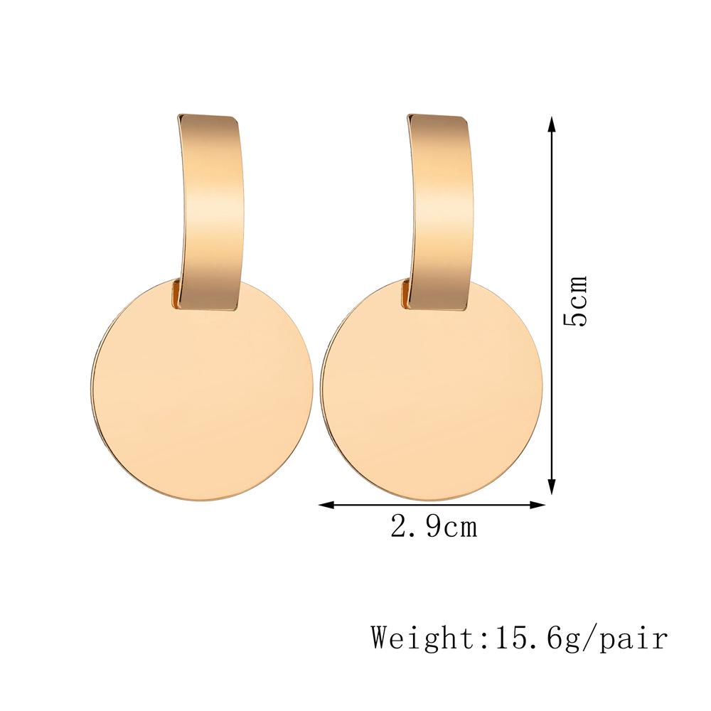 Серьги геометрической формы