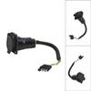 4 Pin To 7 Pin Trailer Plug Adapter Black Trailer Socket Adapter Fit for All  Trailer Plugs