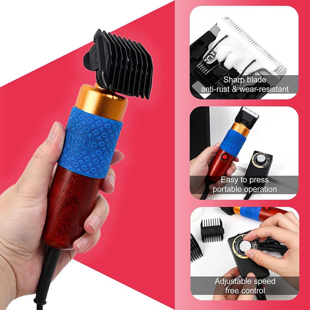 Tufting Carpet Trimmer,Tufting Gun Trimmer with Shearing,Professional Electric Rug Tuft Carver Clippers