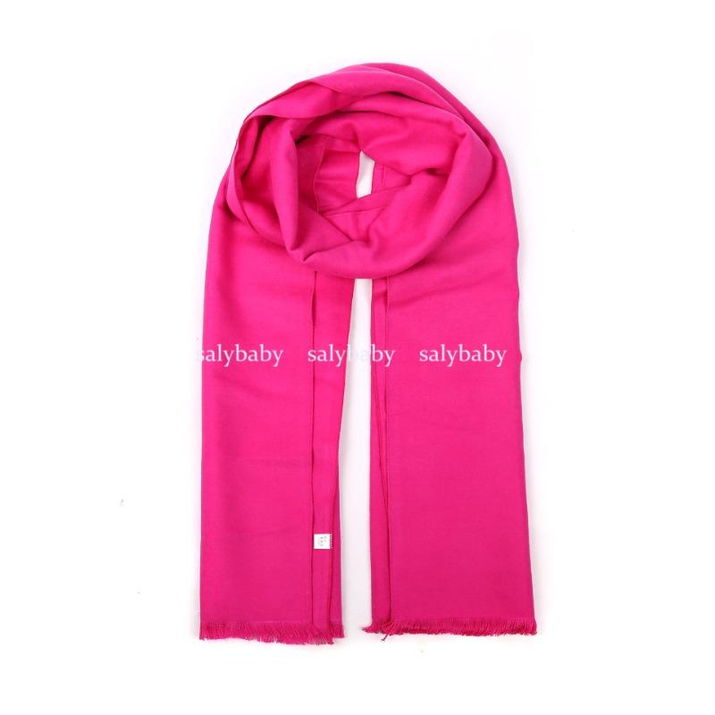 Autumn and Winter Solid Color Japanese and Korean Sweet Imitation Cashmere Scarf, Comfortable Thickened Scarf, Female