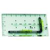 Switch Box Scribing Level, Slim Type, with Magnet, Transparent Body, ML-2MS