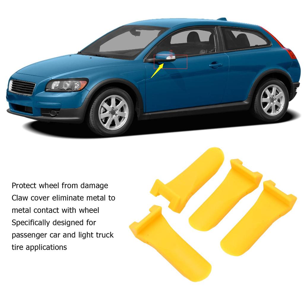 Wheel Rim Guard for Tire Changer 4 Pcs Wheel Rim Guard Protector Plastic Insert