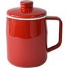 Fuji Полый Масляный Горшок с Картриджем Активированного Угля 0.8л Красный Filto+ OPF-0.8L R