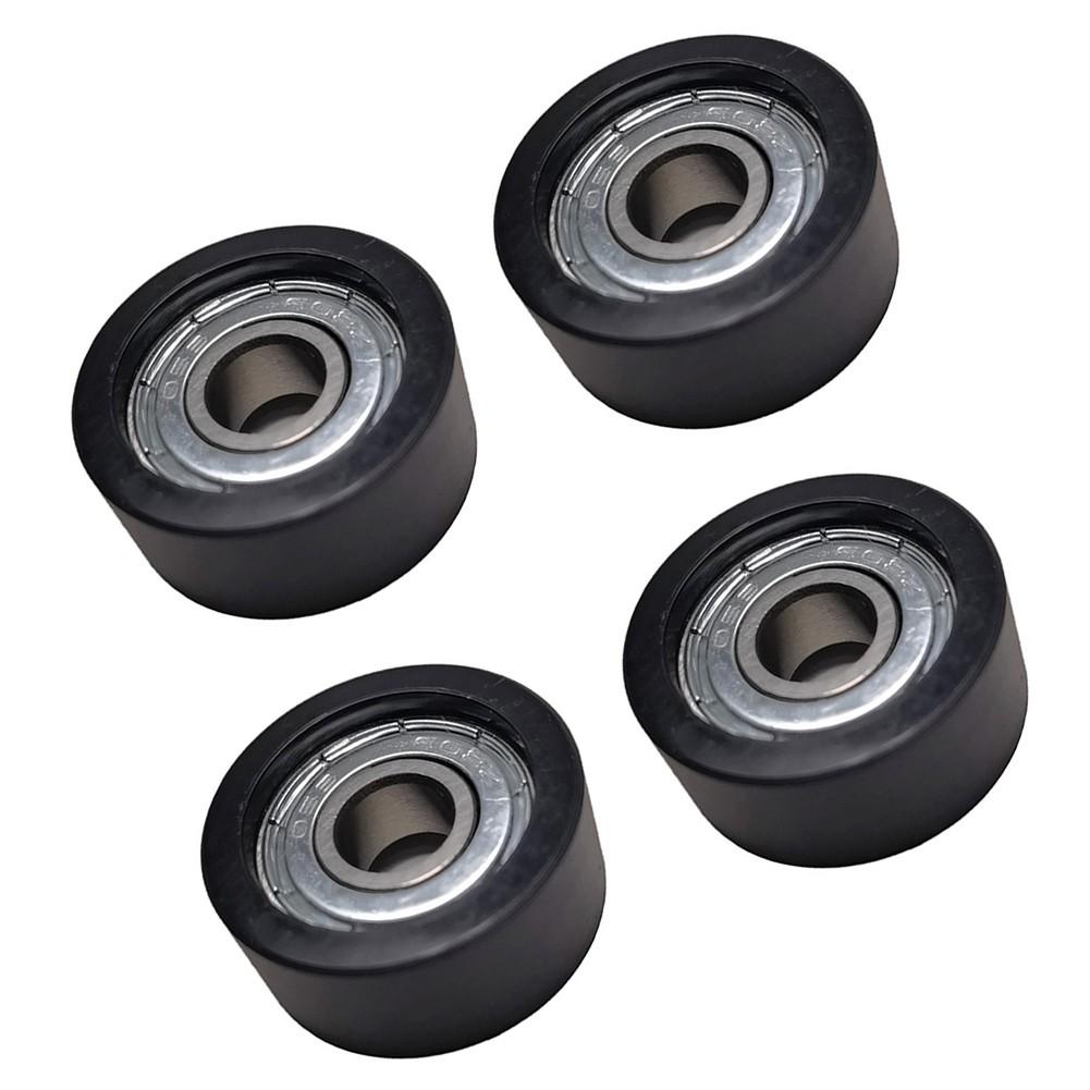 High Performance Rowing Machine Seat Wheel Set With Carbon Steel Bearings /new