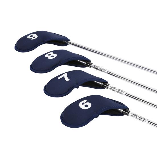 10 шт. чехлов для клюшек для гольфа, водонепроницаемые чехлы для головок клюшек для гольфа, чехлы для головок клюшек для гольфа Iron и Wedge, подходят для большинства клюшек