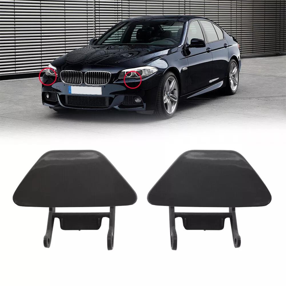 1 пара автомобильных передних бамперов фар форсунок омывателя фар крышка форсунки для BMW 5 серии F10 F11 10-13 автомобильные аксессуары