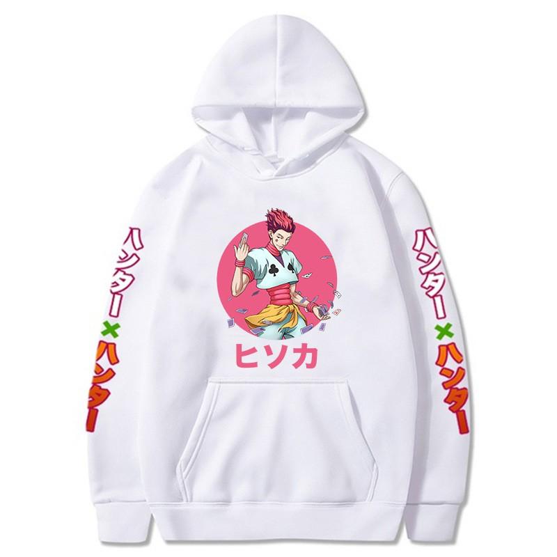Anime Hunter X Hooded Sweatshirt Unisex Casual Long Sleeve Pullover With Printed Design Wear