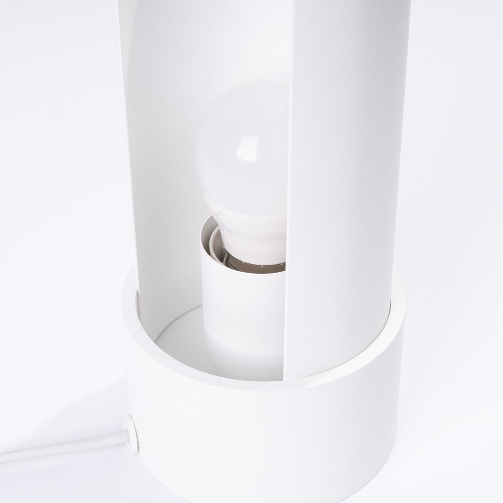 Flash desk lamp white